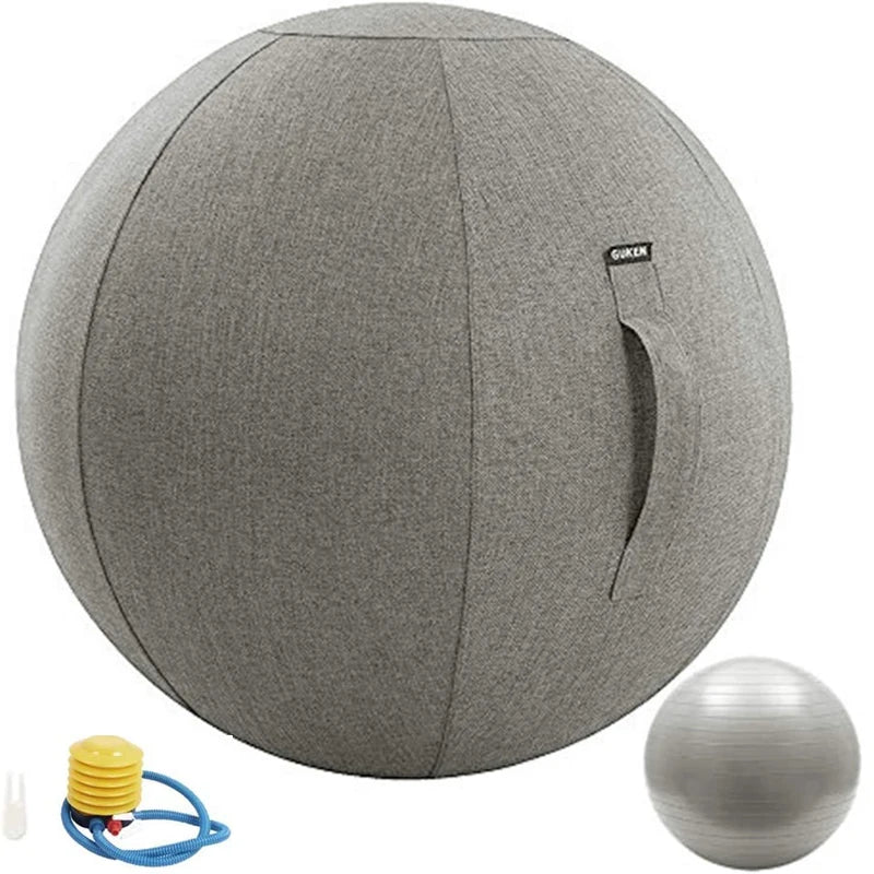 Sports Yoga Balls Handle & Cover & Pump