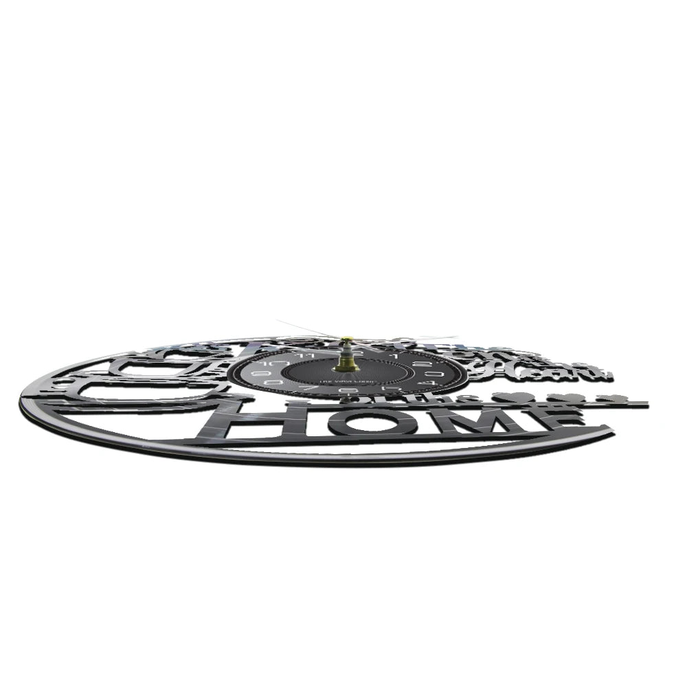 Is Heart Of Vinyl Record Wall Clock Cooking