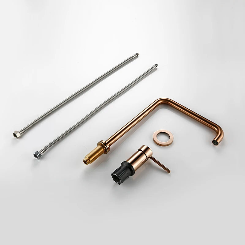 Bagnolux Golden Faucet Rod Ceramic Sheet Valve Core