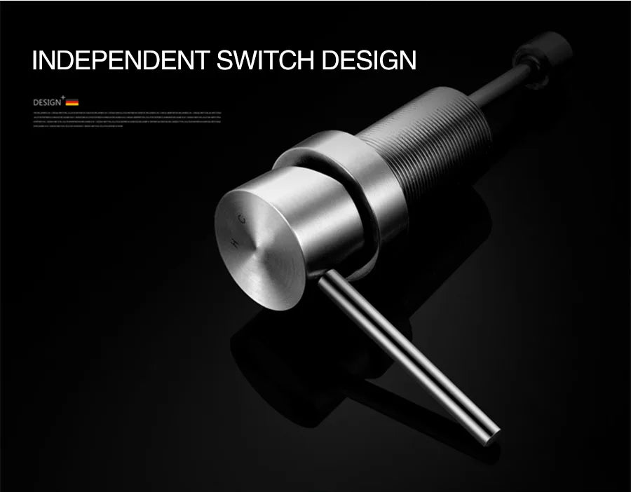 Asras Sink Faucet 304 Stainless Steel Lifting Faucet