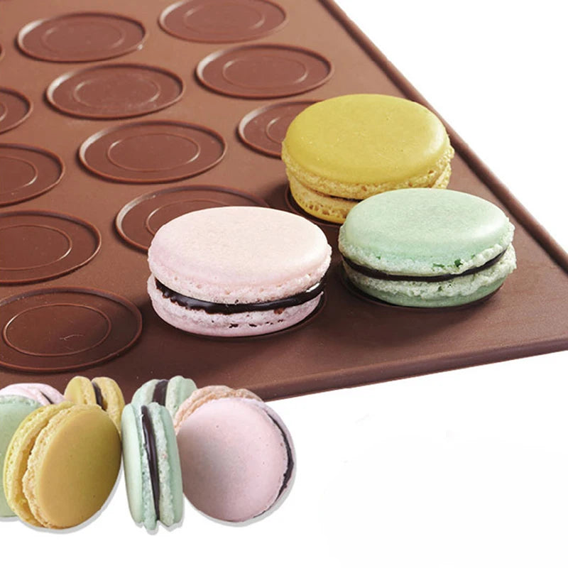 Macaroon Kit Macaron Silicone Mat Non-Stick Baking Mold