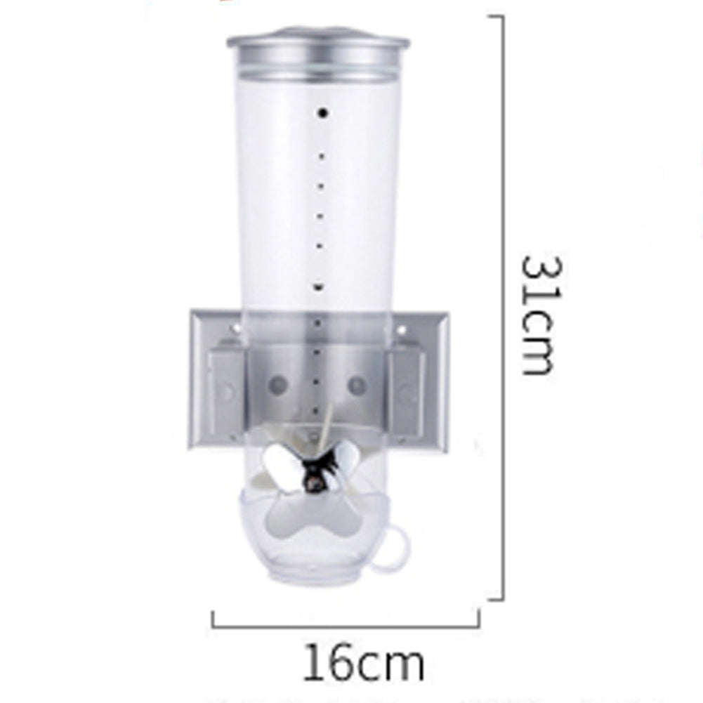 Storage Food Organizer Wall Mounted Dry Food Cereal