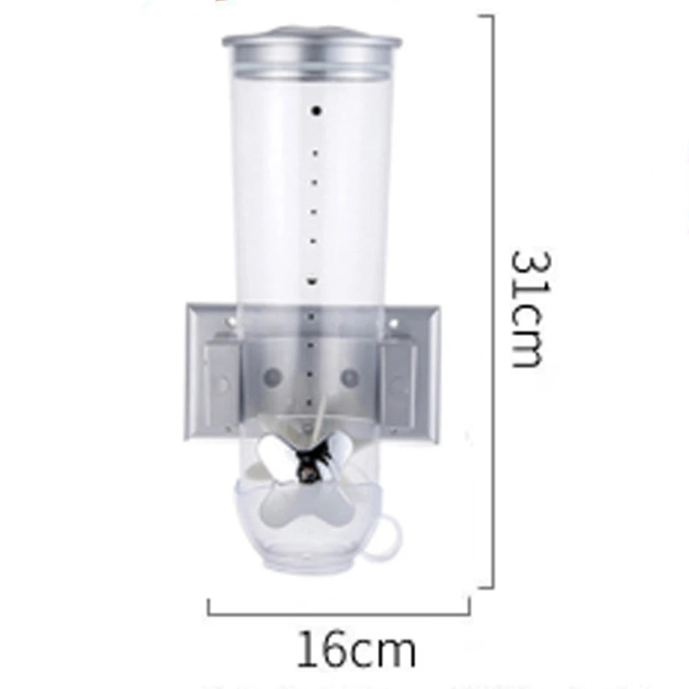 Storage Food Organizer Wall Mounted Dry Food Cereal