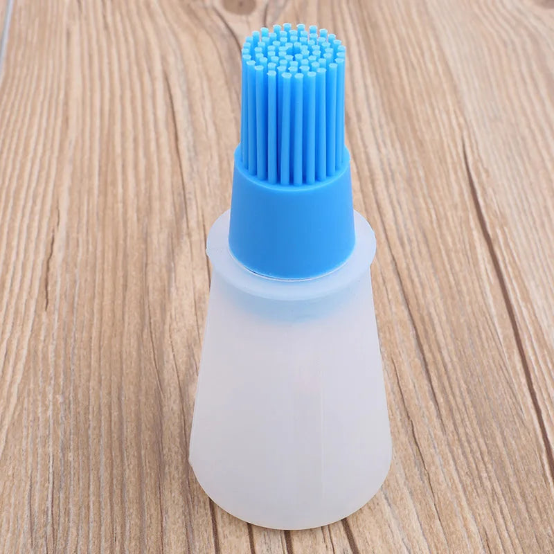 High Temperature Resistant Silicone Bottle Brush Bbq Brush