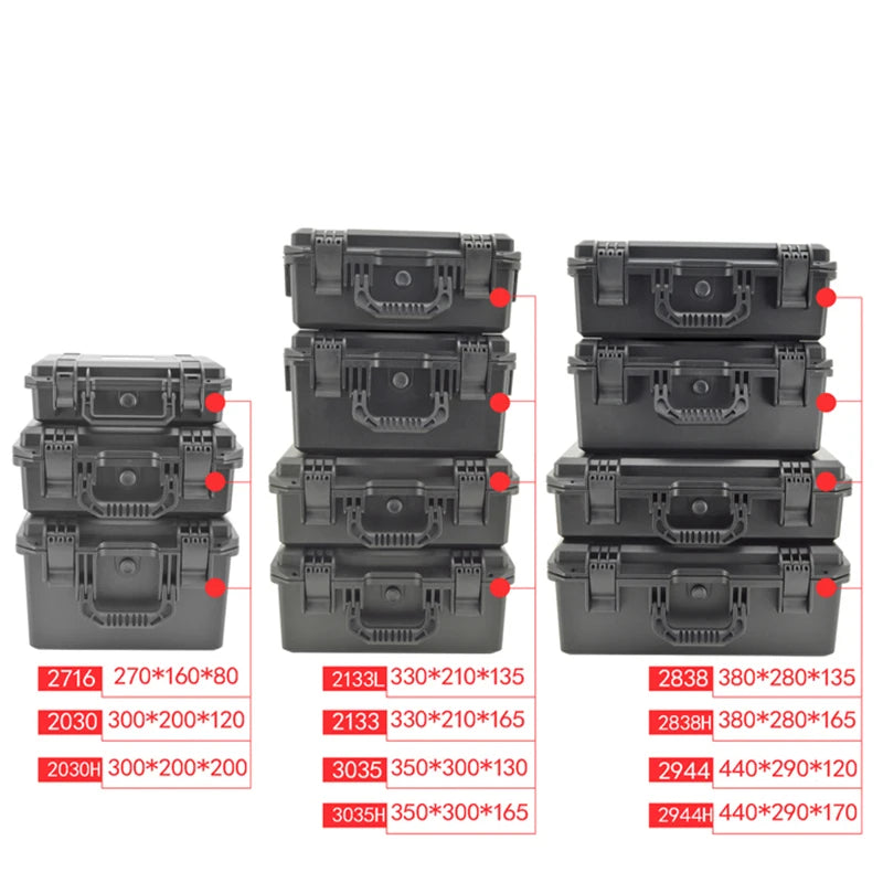 Abs Plastic Safety Equipment Box Waterproof Sealed Toolbox