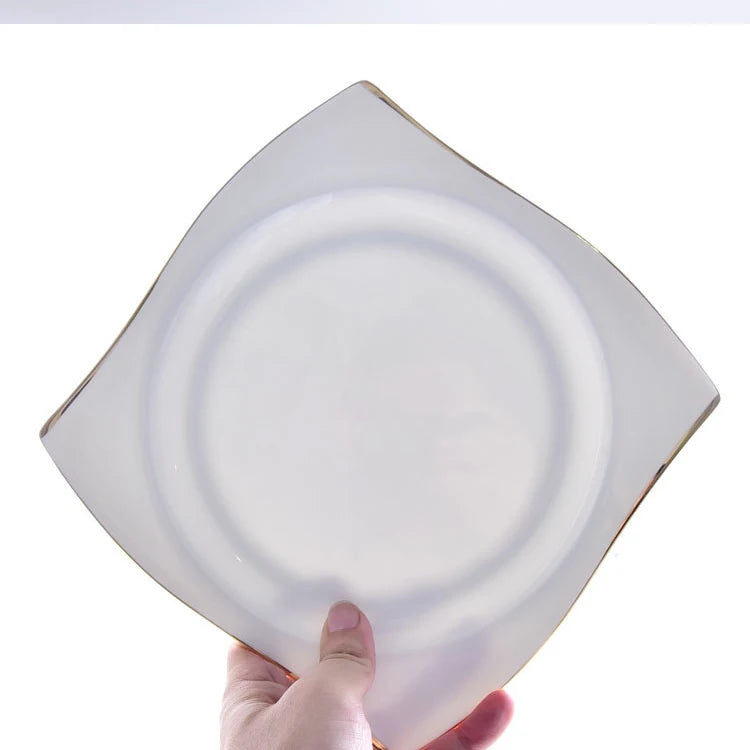 Ceramic Bowl Dish Bone Porcelain Tableware Creative Phnom