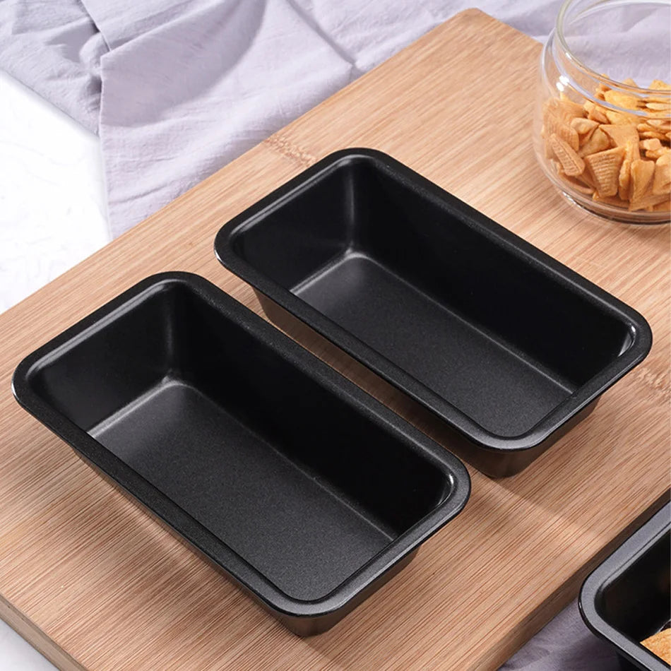 4/6pcs Mini Bread Mold Carbon Steel Nonstick Cake