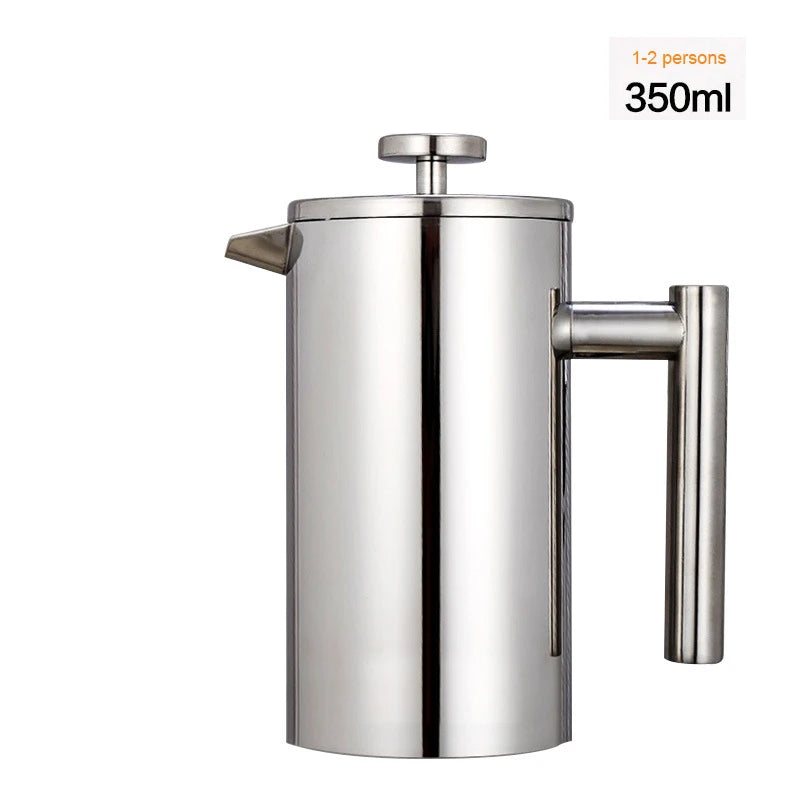 5l Coffee Maker French Press Stainless Steel Espresso