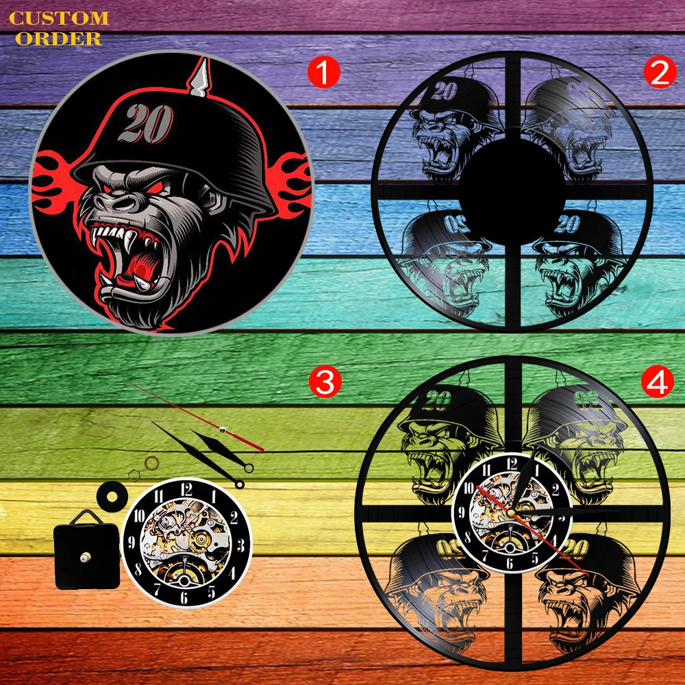 Is Heart Of Vinyl Record Wall Clock Cooking
