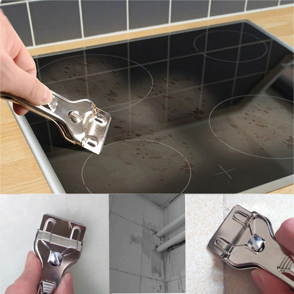 Metal Scraper Cleaner Remove Food Residuals Scraper Cleaner