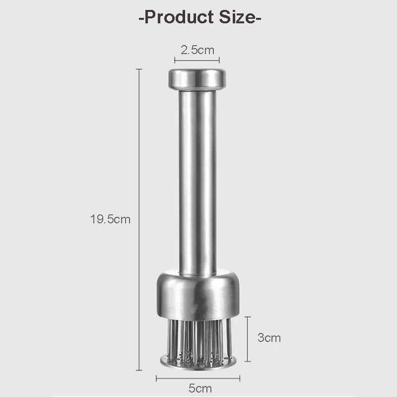 304 Stainless Steel Meat Tenderizer Durable 21 Ultra