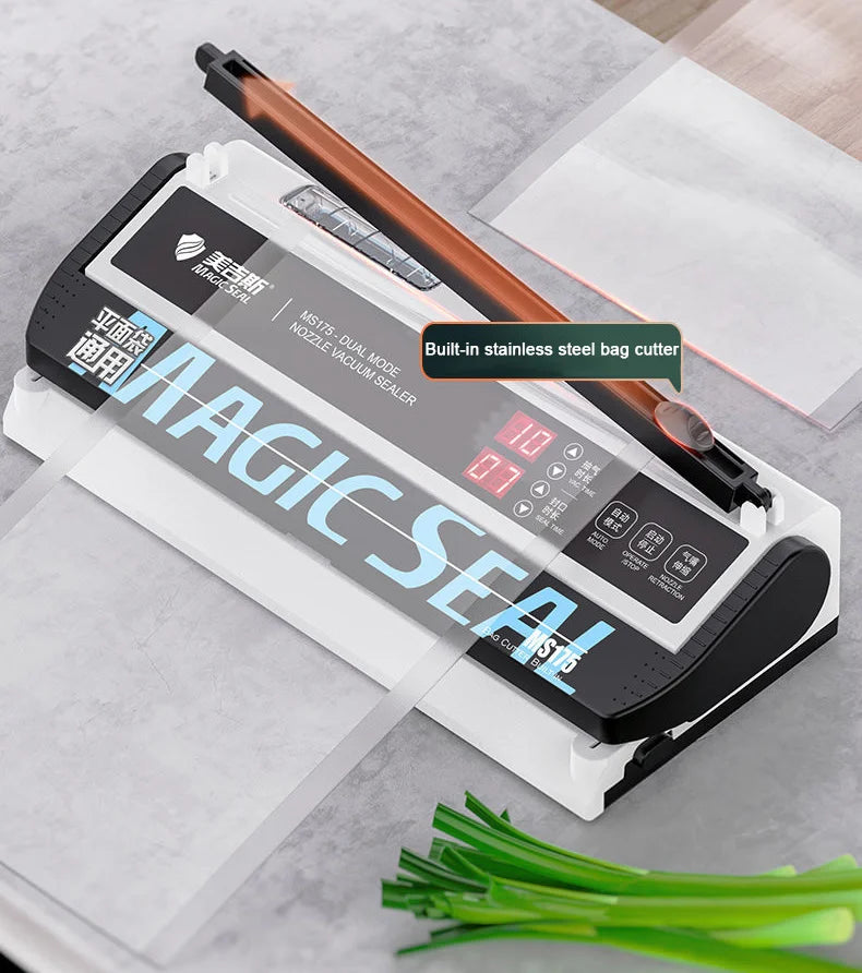 Magic Seal Ms175 Electric Vacuum Food Sealer Wet