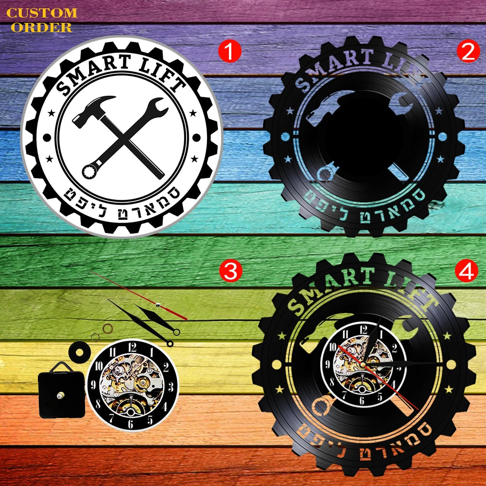 Is Heart Of Vinyl Record Wall Clock Cooking