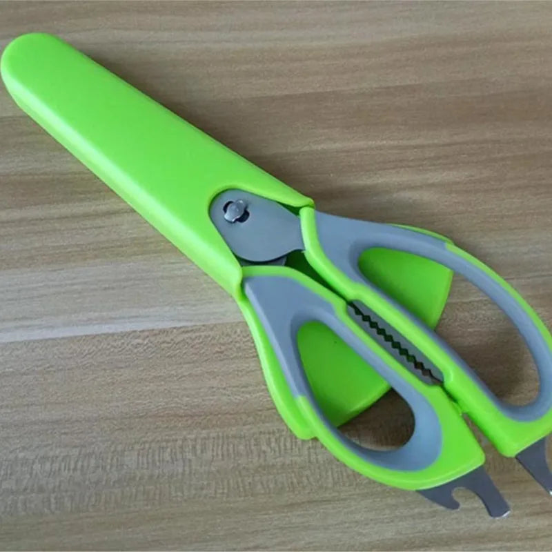 Stainless Steel Scissors Meat Chicken Bone Shears Bbq