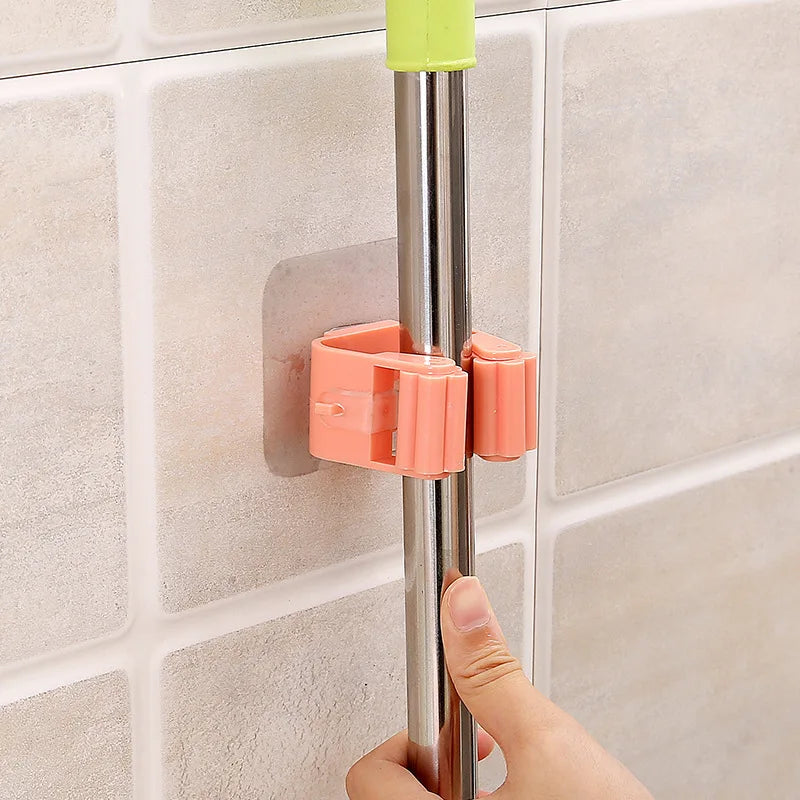 Mop Rack Wall Mounted Mop Holder Broom Holder