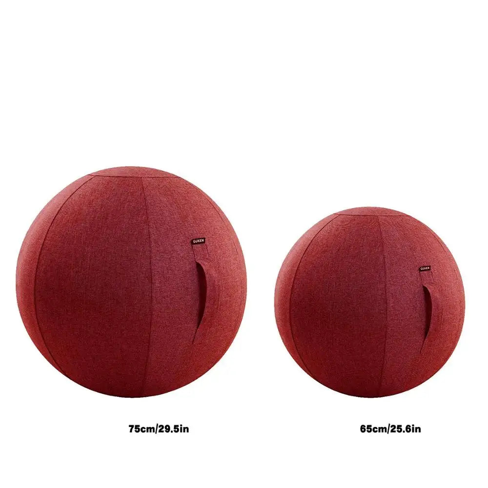 Sports Yoga Balls Handle & Cover & Pump
