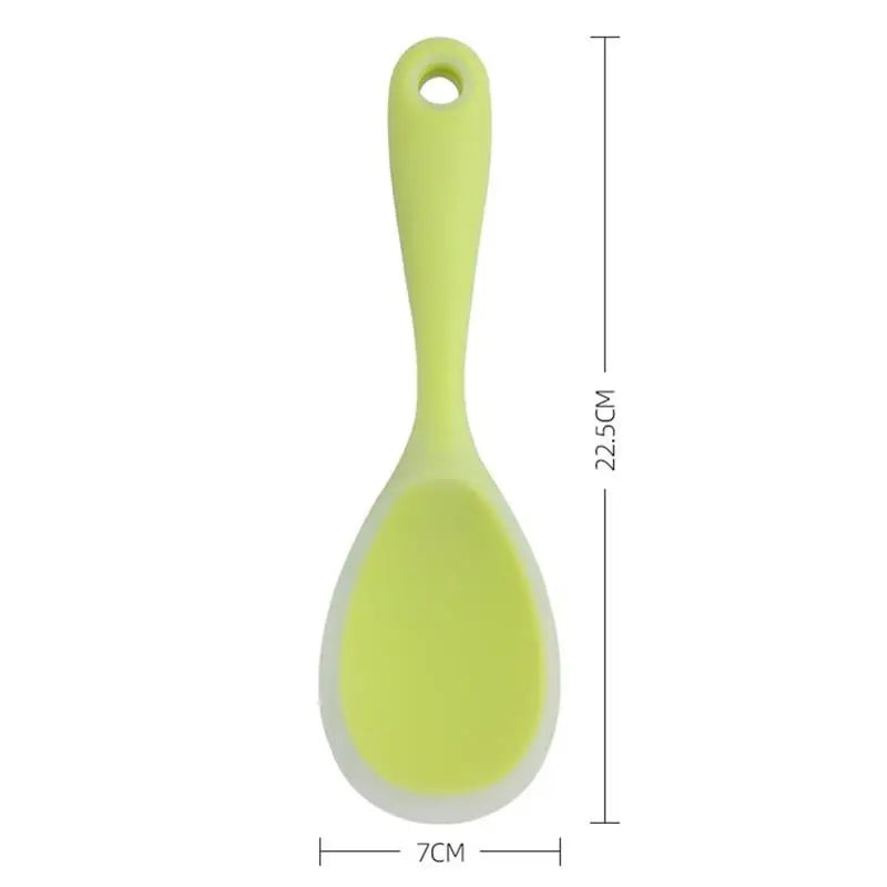 Colorful Silicone Rice Spoon Non-Stick Cooking Spoons Sushi