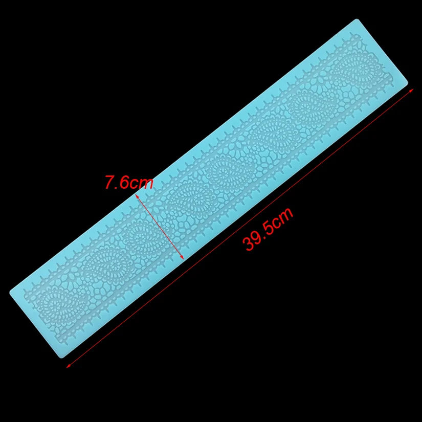 Silicone Lace Fondant Cake Decorating Baking Mat Embossing