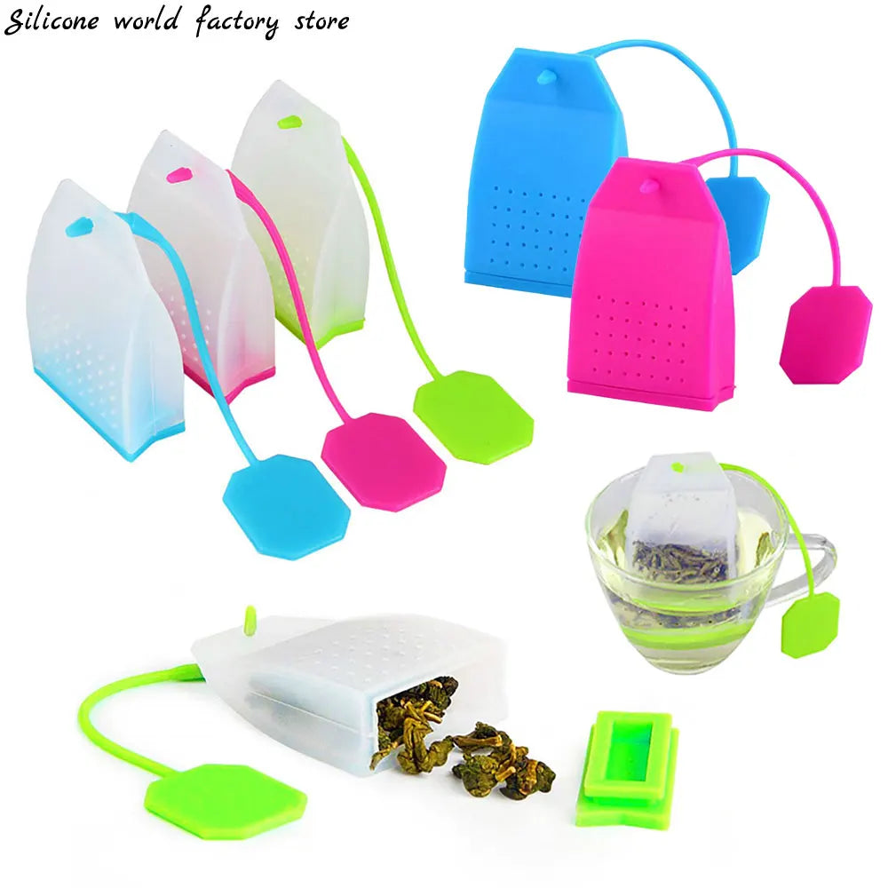 Silicone World Food Grade Silicone Tea Strainer Tea