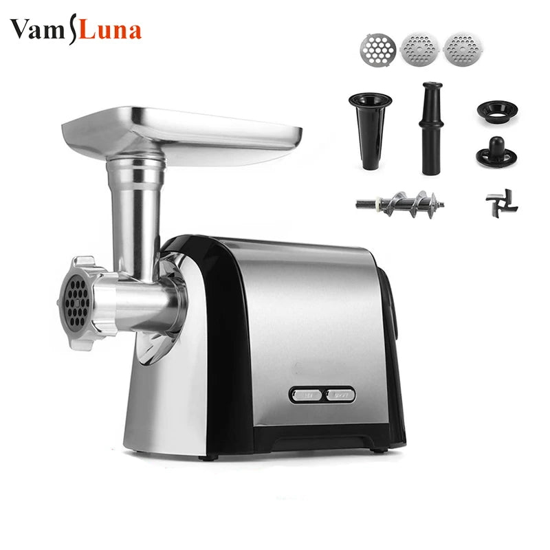 Heavy Duty 3200w Electric Meat Grinder Automatic Stainless