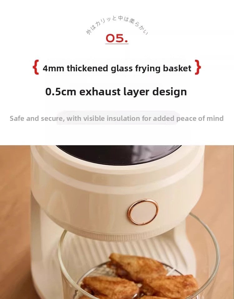 Air Fryer Glass Visual 4l Air Electric Fryer