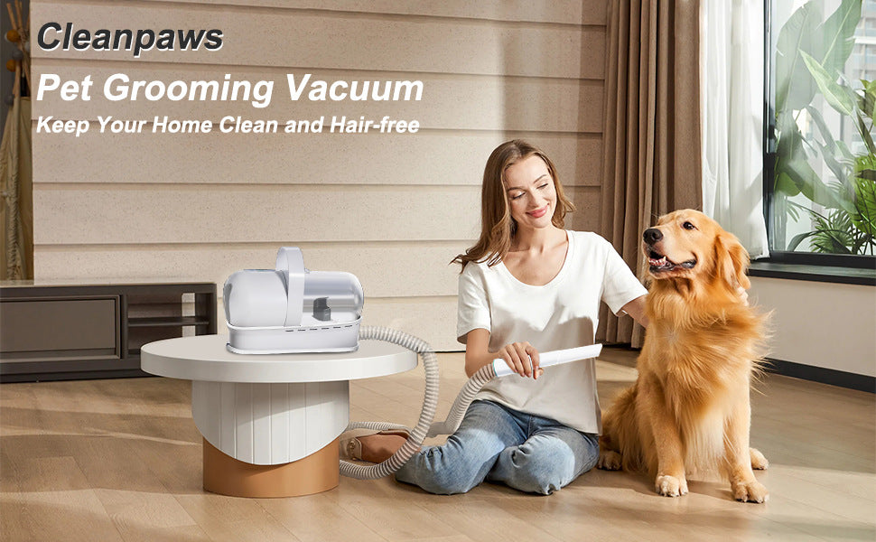 Dog Vacuum Cleaner Cat Hair Dryer 7in1 Pet