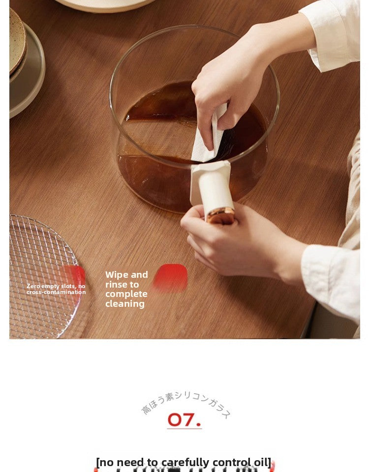 Air Fryer Glass Visual 4l Air Electric Fryer