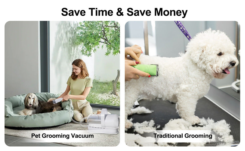 Dog Vacuum Cleaner Cat Hair Dryer 7in1 Pet