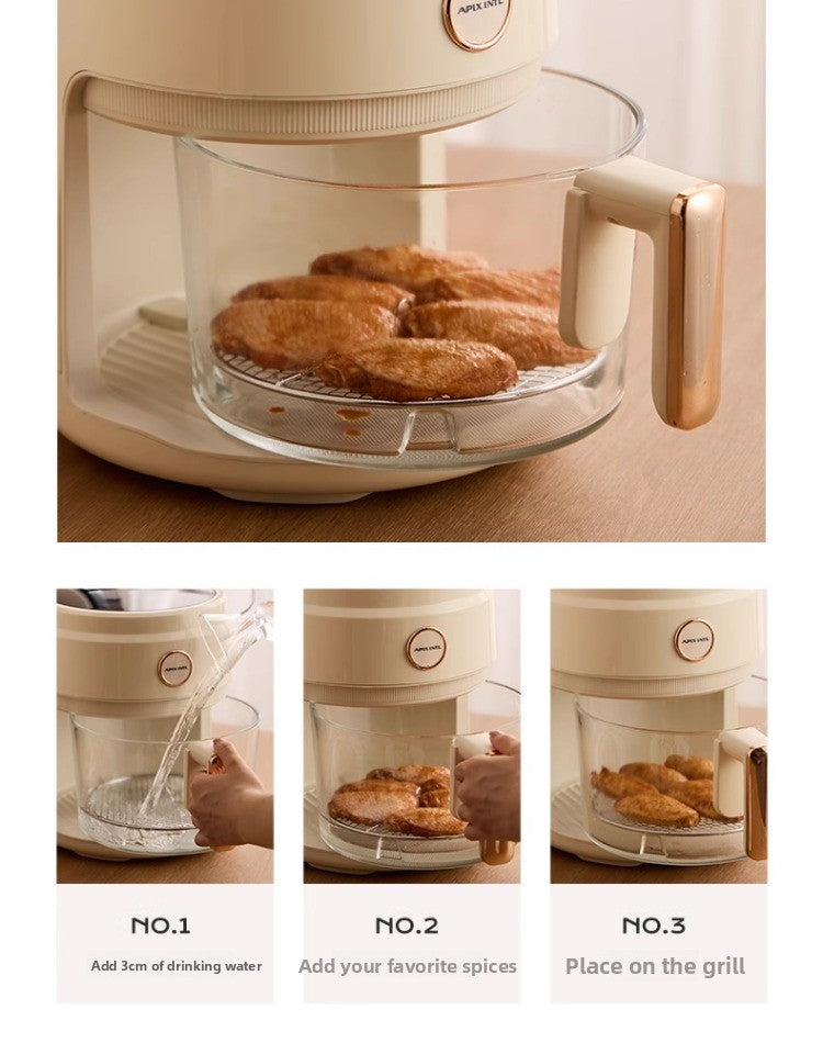 Air Fryer Glass Visual 4l Air Electric Fryer