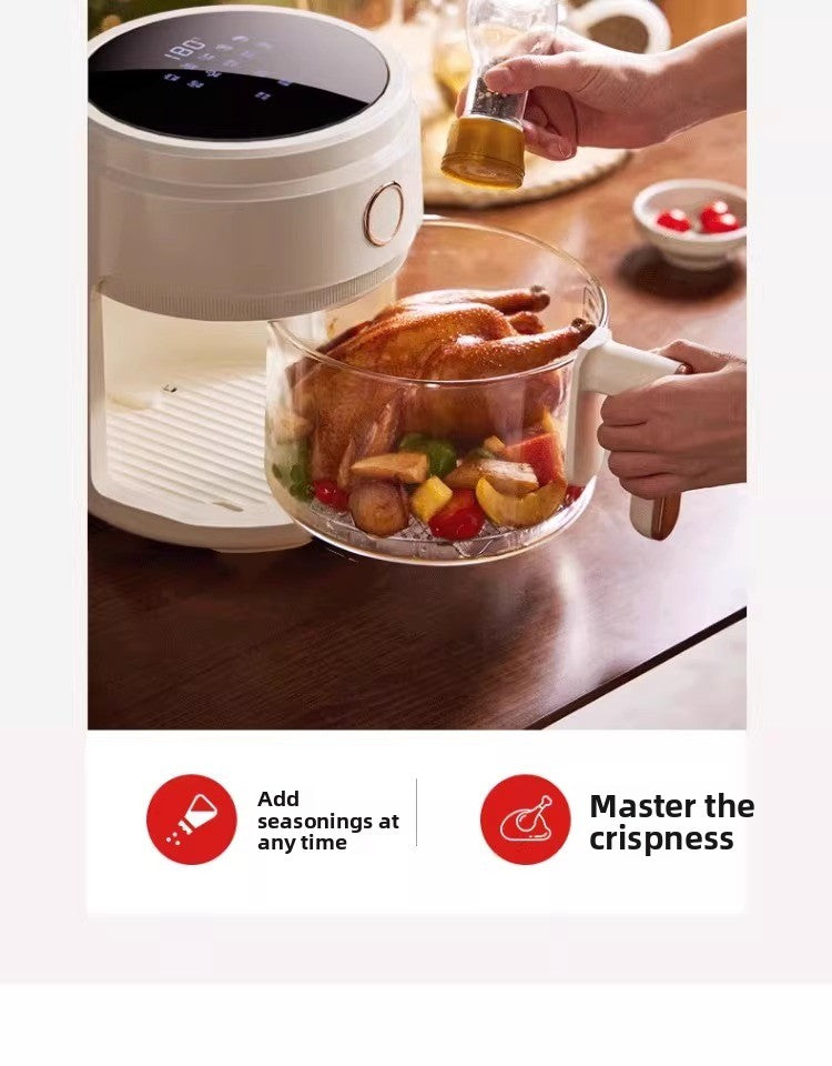 Air Fryer Glass Visual 4l Air Electric Fryer