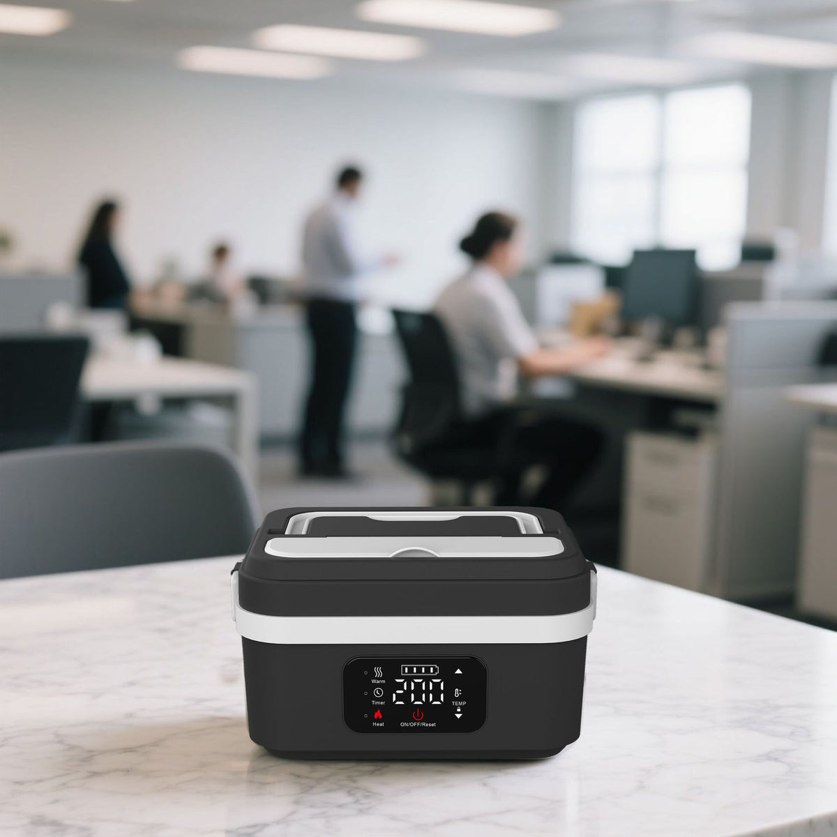 8000mah Electric Lunch Box Upgraded Water-Free Smart Heat