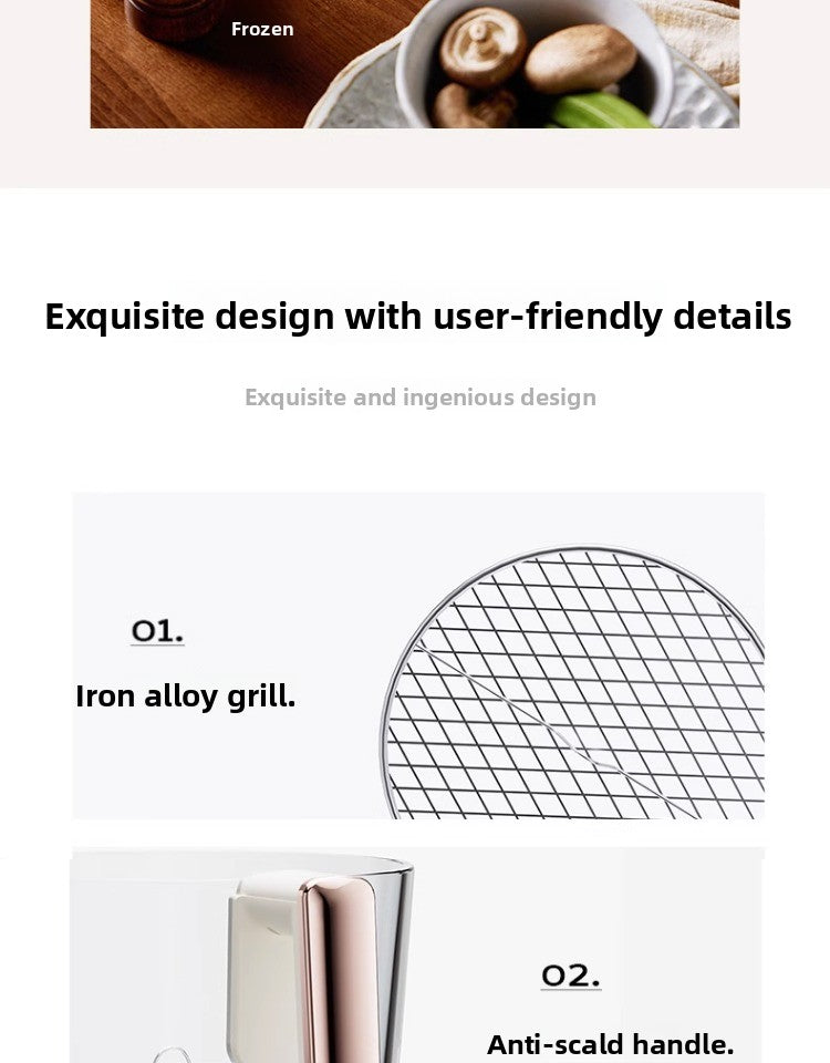 Air Fryer Glass Visual 4l Air Electric Fryer