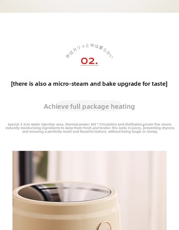 Air Fryer Glass Visual 4l Air Electric Fryer