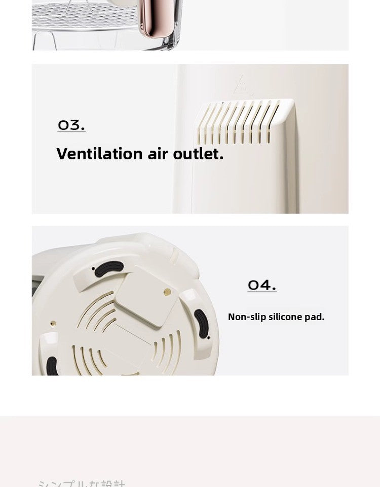 Air Fryer Glass Visual 4l Air Electric Fryer