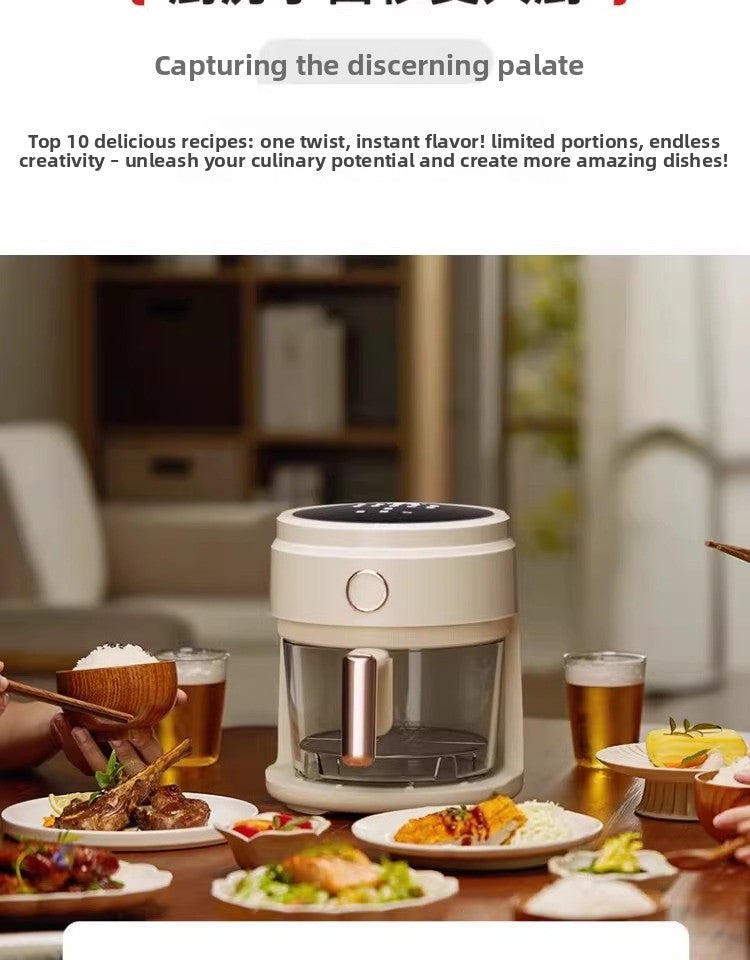 Air Fryer Glass Visual 4l Air Electric Fryer