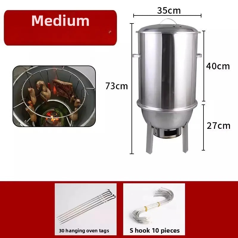 Stainless Steel Hanging Stove Outdoor Barbecue Grill Commercial