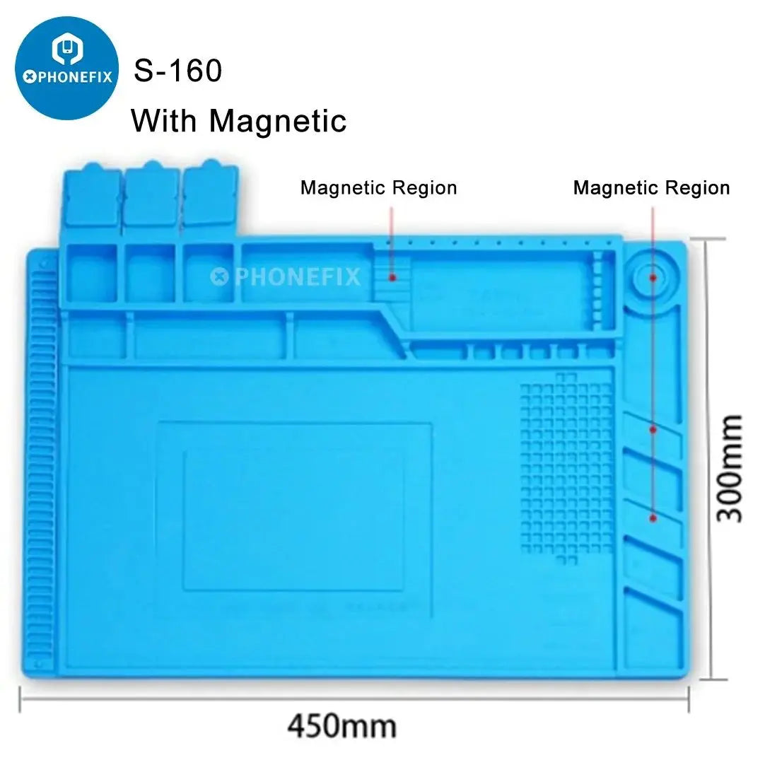 Esd Soldering Rework Silicone Mat Heat-Resistant Esd Anti-Static