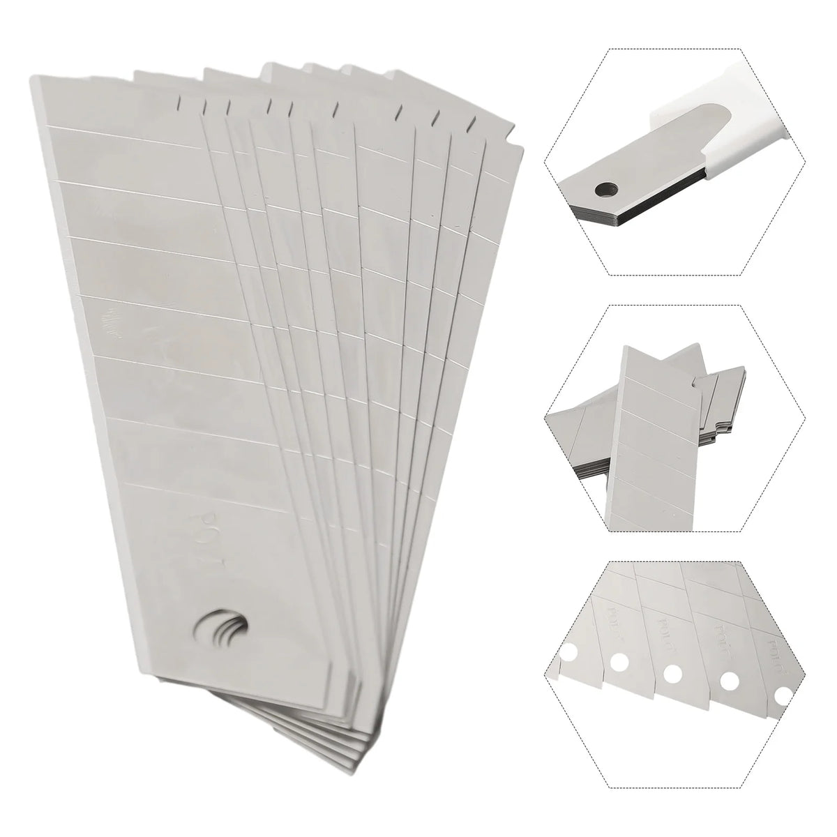Scraper Putty Cutter 10pcs Blades Cleaning Blades Tile