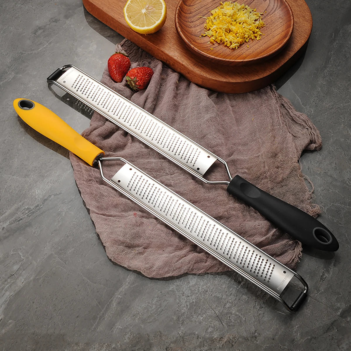 1pc Stainless Steel Cheese Grater Multi-Functional Lemon
