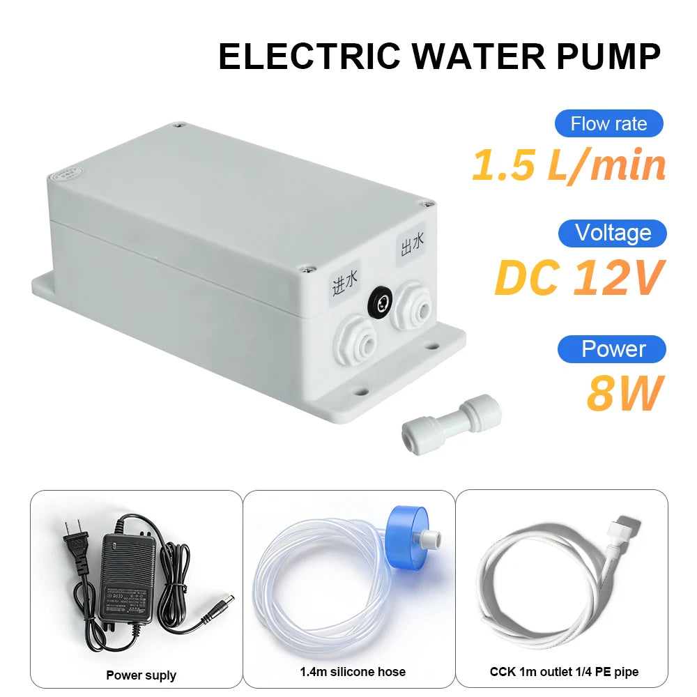 Tungfull 12v Electric Water Pump Faucet Galley Automatic