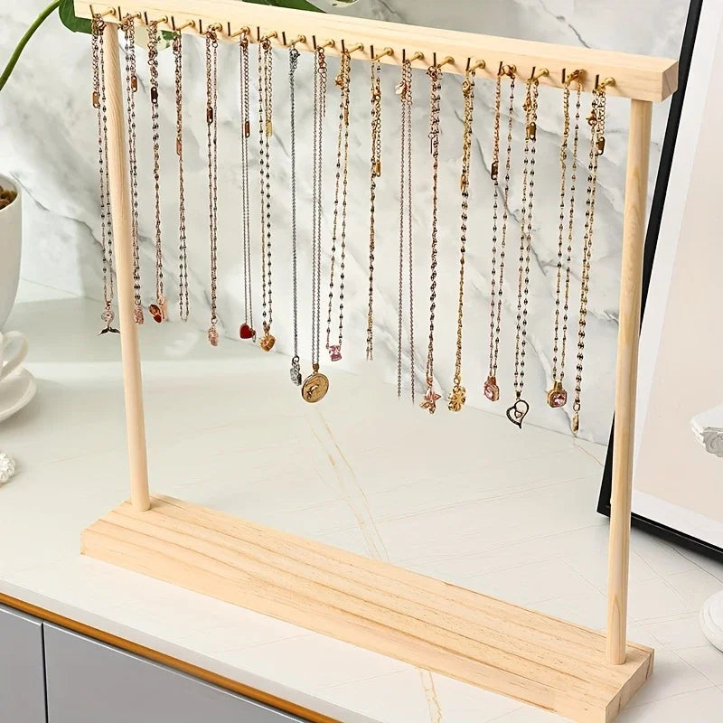 Chains Earrings Bracelets Showcase Storage Rack Jewelry Organizer