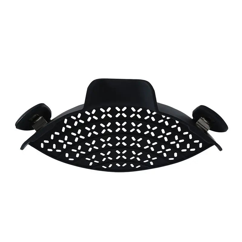 Universal Silicone Clip-On Pan Pot Strainer Anti-Spill Pasta