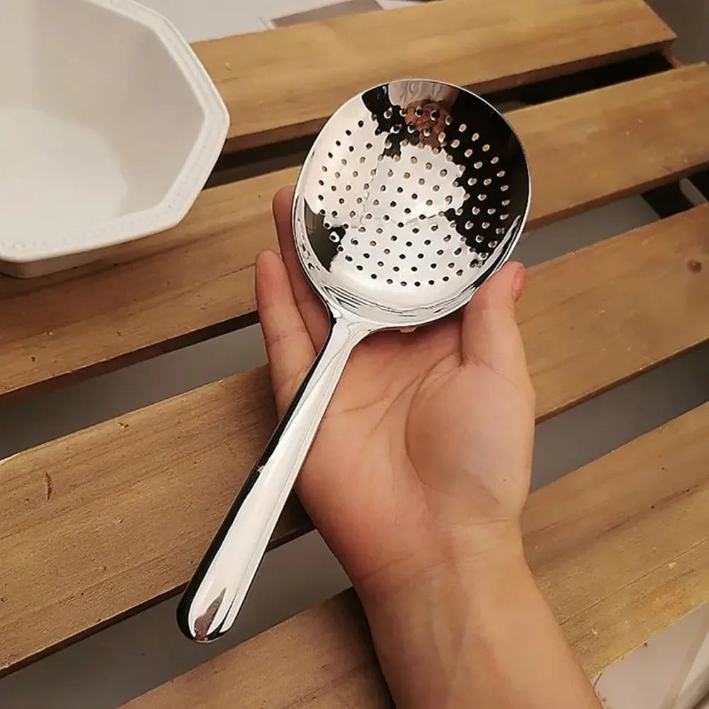 1/2pc Stainless Steel Ladles Serving Soup Rice Serving