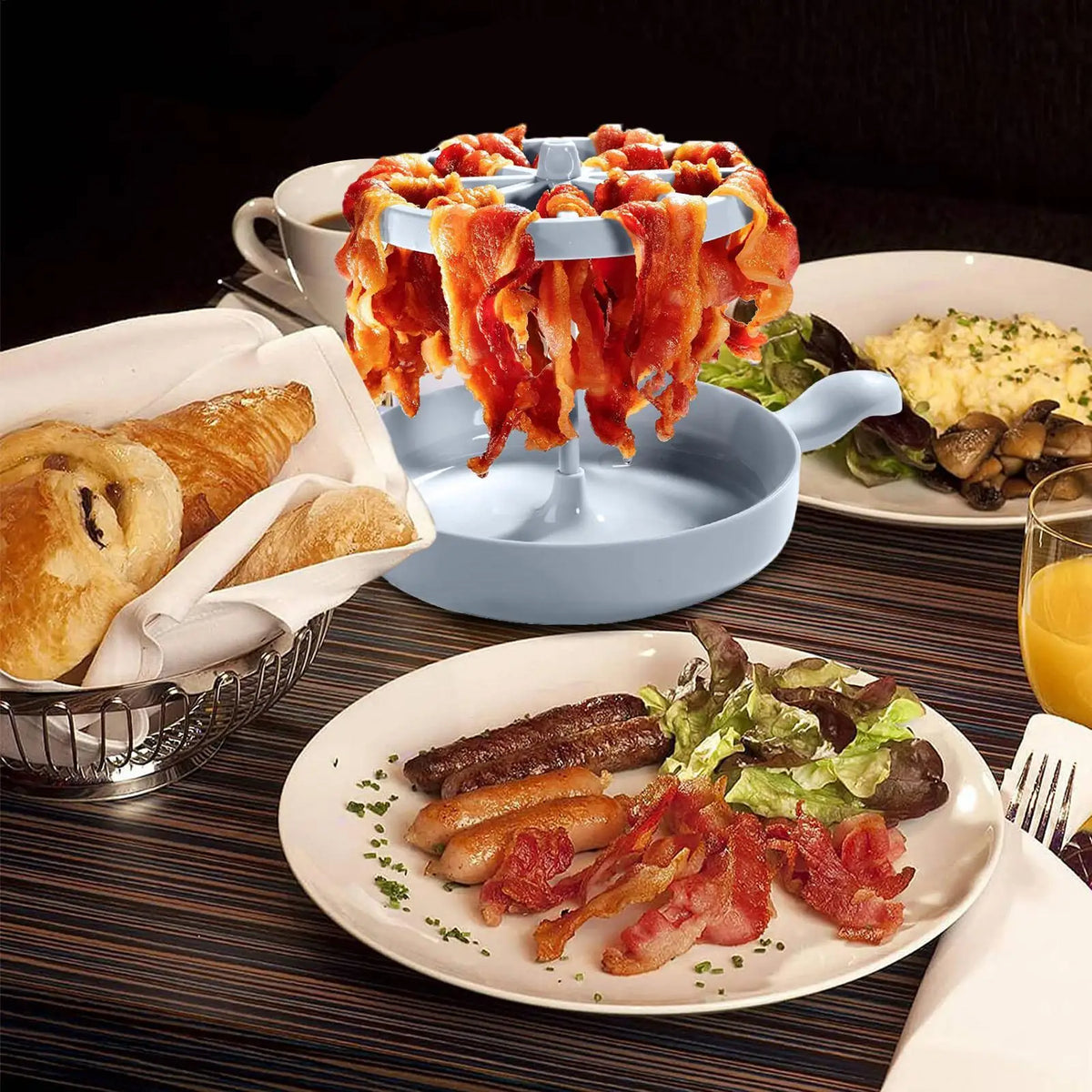 Microwave Bacon Cooker Bacon Pan Microwave Bacon Grease