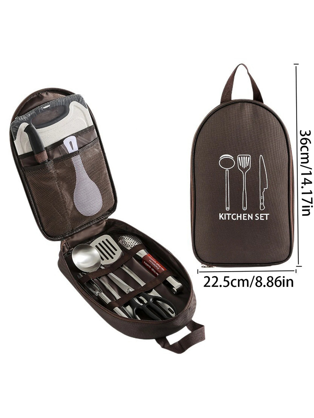 Outdoor Cooking Bag Camping Storage Bag Portablecooking Utensil