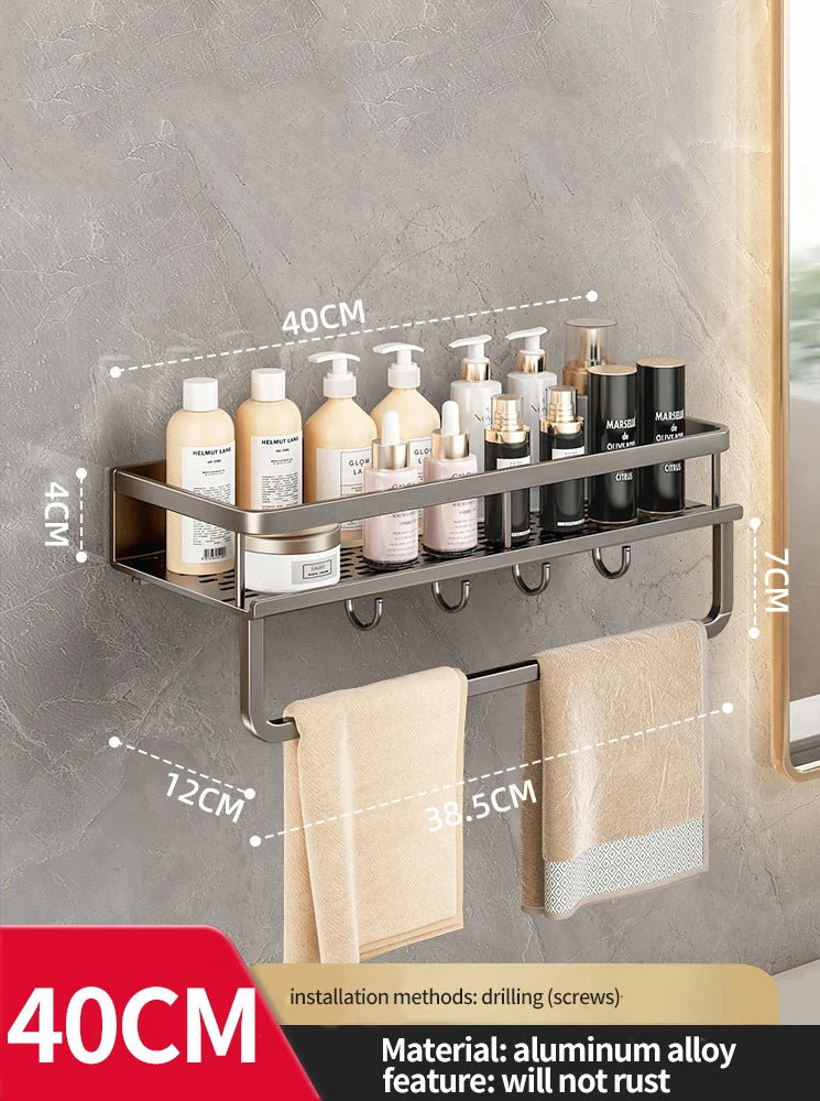 Yellow White Corner Shelf Bathroom Rack Shelf Organiser