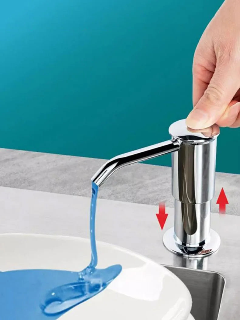 Counrtertop Dishes Soap Dispenser Extention Tube Sets Hand