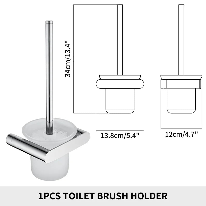 Oval Bathroom Wall Mounted Towel Rack Paper Holder