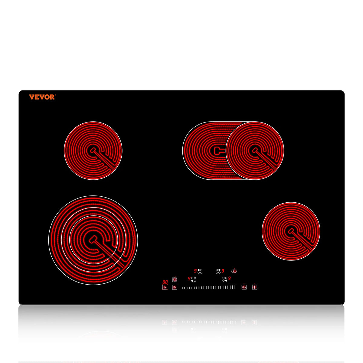 Succebuy 2/4/5 Burners Built-In Induction Stove Top 12/24/30in