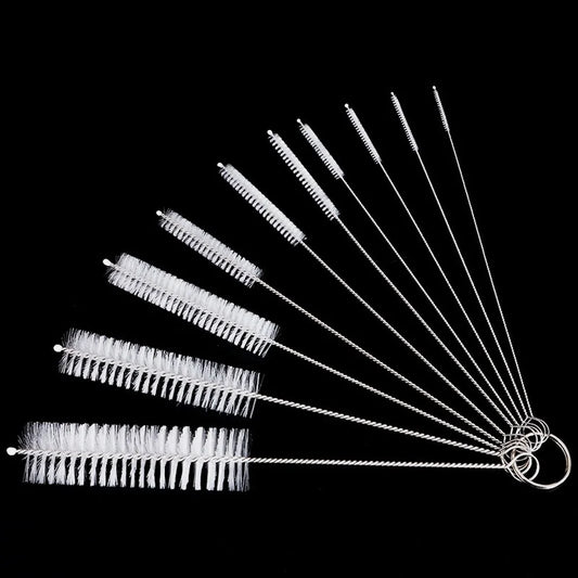 10pcs Nylon Bottle Straw Cleaning Brush Cleaning Brushes
